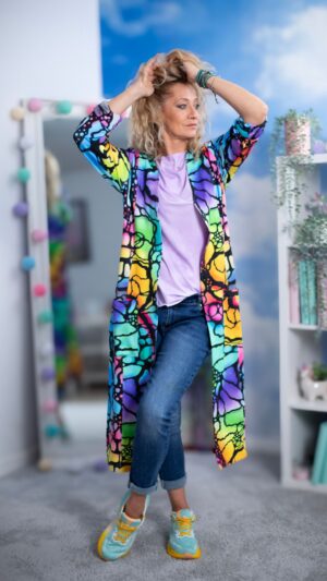 Alternative view of Długa marynarka dresowa oRajUU