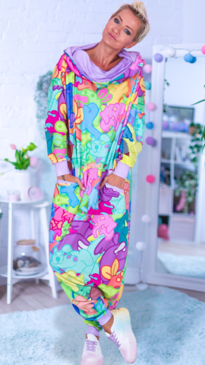 Popierdolnik Domowy MUUkreacje z dresu z możliwością wyboru kaptura lub ściągacza