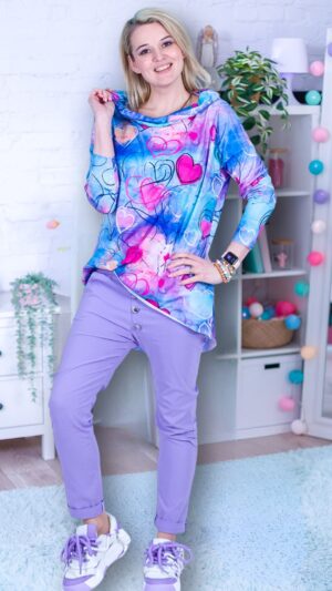 Wyszczuplający t-shirt LEAF