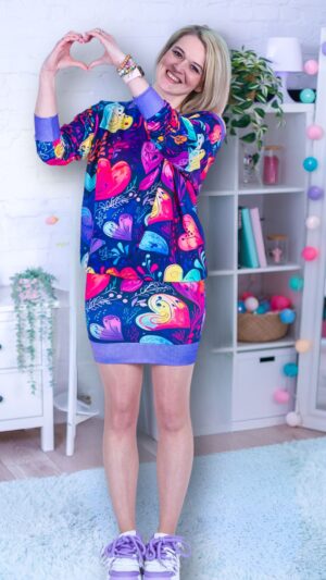 Sukienka trzyfunkcyjna wersja całoroczna